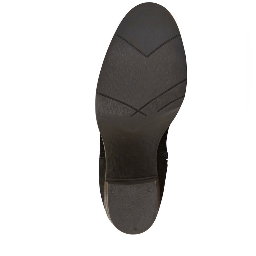 ****SOLD*****Lucky Brand Suede Block Heel Boots - Picture 4 of 8